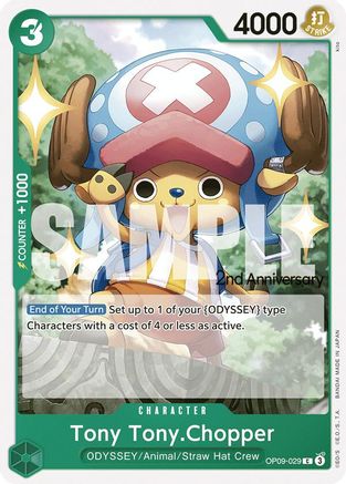 Tony Tony.Chopper (OP09-029) - [Emperors in the New World: 2nd Anniversary Tournament Cards]