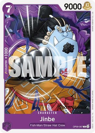Jinbe (OP09-067) - [Emperors in the New World: 2nd Anniversary Tournament Cards]