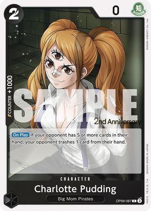 Charlotte Pudding (OP09-087) - [Emperors in the New World: 2nd Anniversary Tournament Cards]