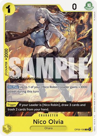 Nico Olvia (OP09-106) - [Emperors in the New World: 2nd Anniversary Tournament Cards]