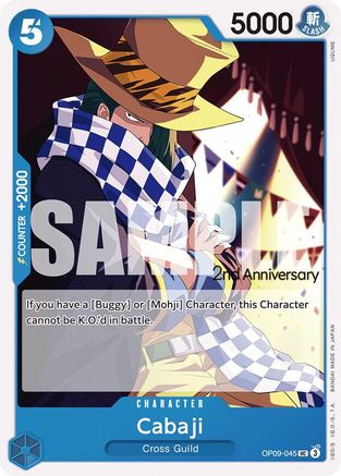 Cabaji (OP09-045) - [Emperors in the New World: 2nd Anniversary Tournament Cards]