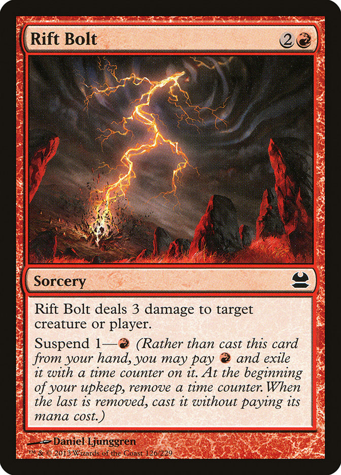 Rift Bolt [Modern Masters] Foil