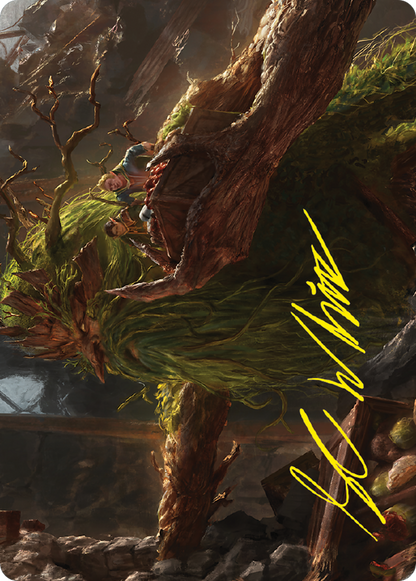 Treebeard, Gracious Host // Treebeard, Gracious Host  [Tales of Middle-earth Art Series] (Borderless) Foil