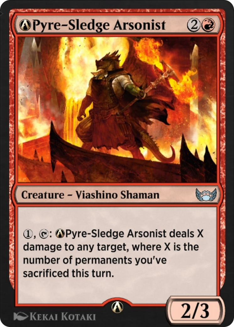 A-Pyre-Sledge Arsonist  [Streets of New Capenna]