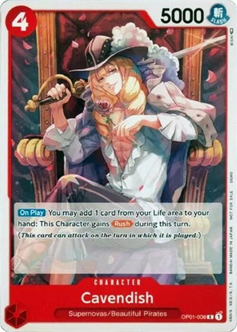 Cavendish [One Piece Demo Deck Cards]