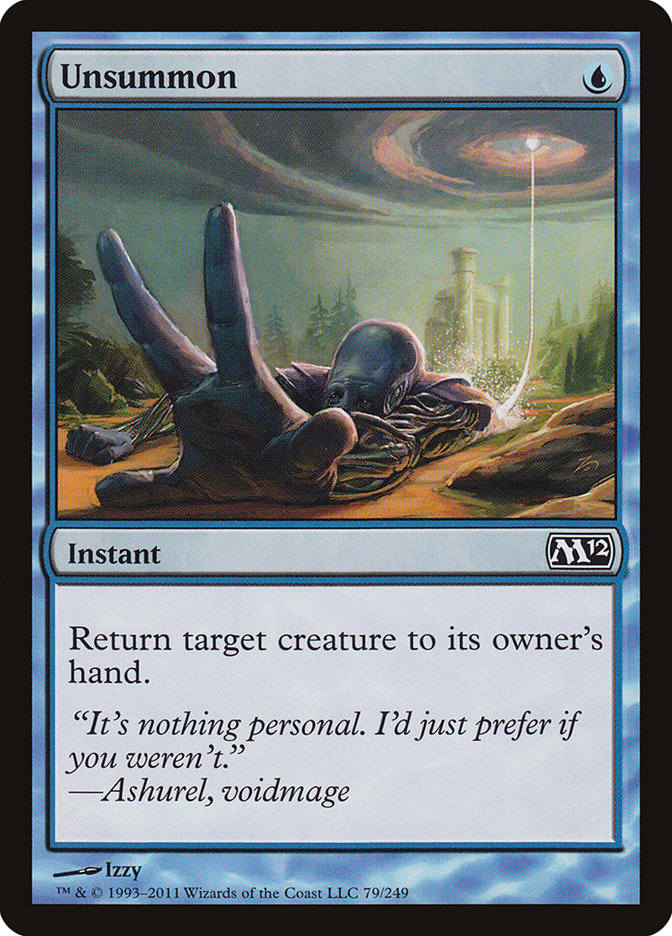 Unsummon [Magic 2012] Foil