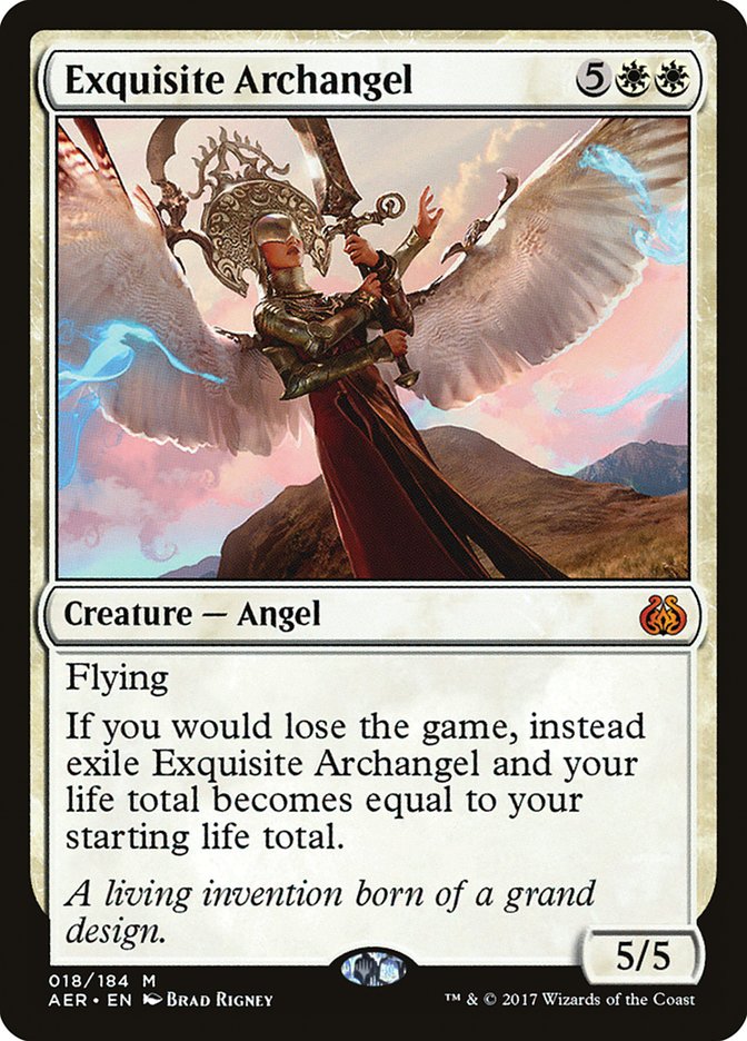 Exquisite Archangel [Aether Revolt] Foil