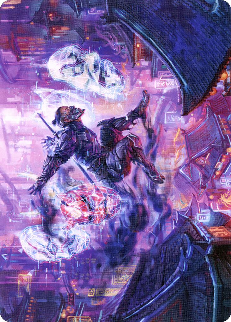 Thousand-Faced Shadow // Thousand-Faced Shadow  [Neon Dynasty Art Series] (Borderless)