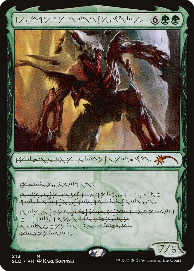 Vorinclex, Voice of Hunger (Phyrexian) [Secret Lair Drop Series] Foil