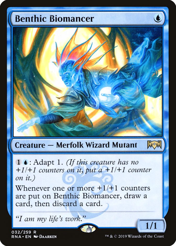 Benthic Biomancer [Ravnica Allegiance] Foil
