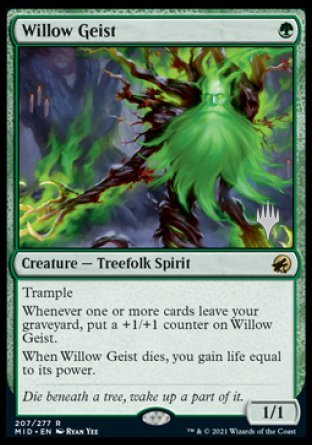 Willow Geist (Promo Pack) [Innistrad: Midnight Hunt Promos] Foil
