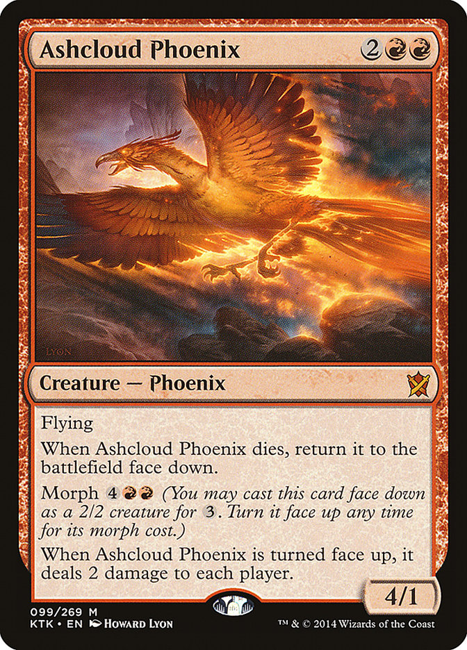 Ashcloud Phoenix [Khans of Tarkir] Foil