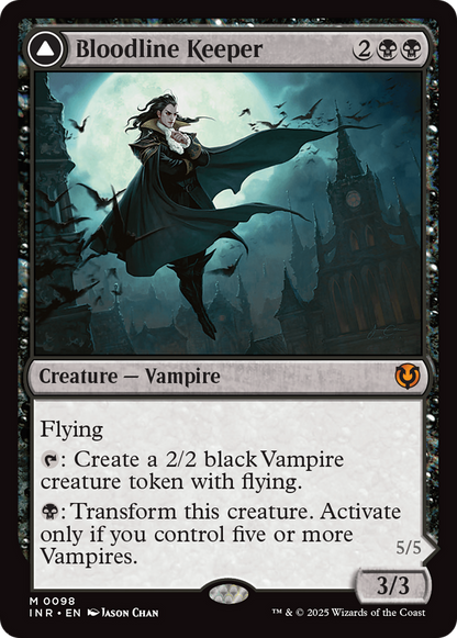 Bloodline Keeper // Lord of Lineage [Innistrad Remastered] Foil