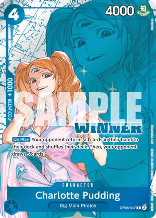 Charlotte Pudding (Winner Pack 2025 Vol. 1) (OP06-047) - [One Piece Promotion Cards] Foil