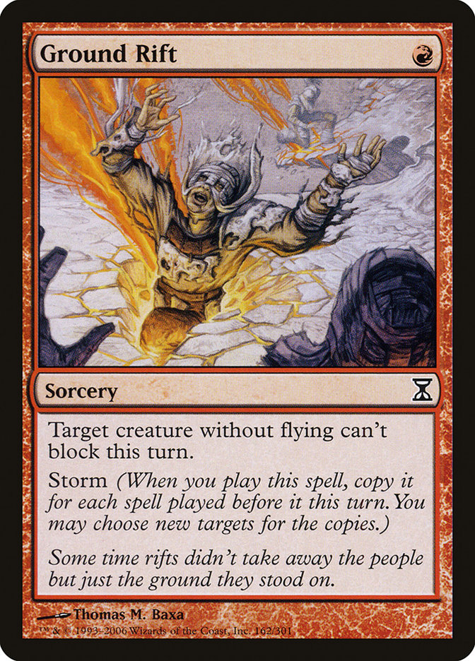 Ground Rift [Time Spiral] Foil