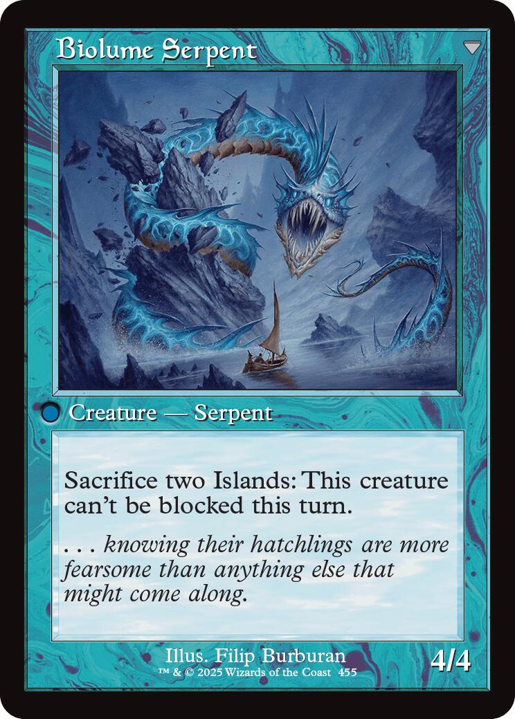 Biolume Egg // Biolume Serpent (Retro Frame) [Innistrad Remastered] Foil