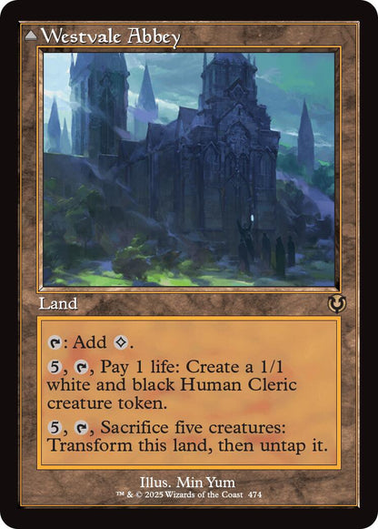 Westvale Abbey // Ormendahl, Profane Prince (Retro Frame) [Innistrad Remastered] Foil