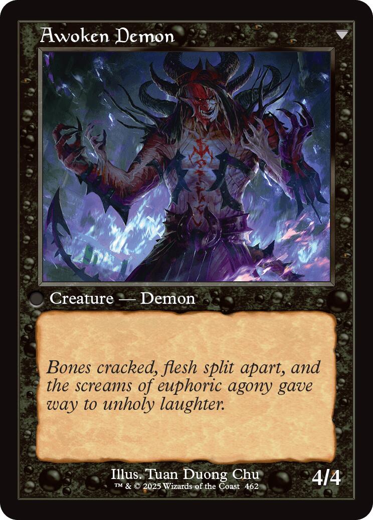 Ecstatic Awakener // Awoken Demon (Retro Frame) [Innistrad Remastered] Foil