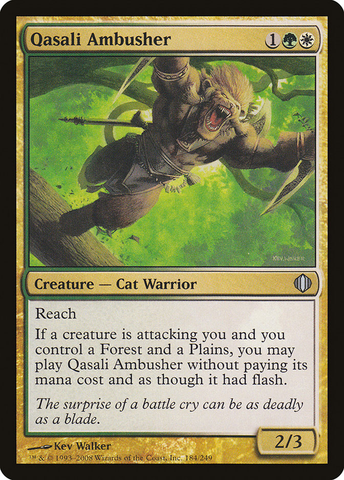 Qasali Ambusher [Shards of Alara] Foil