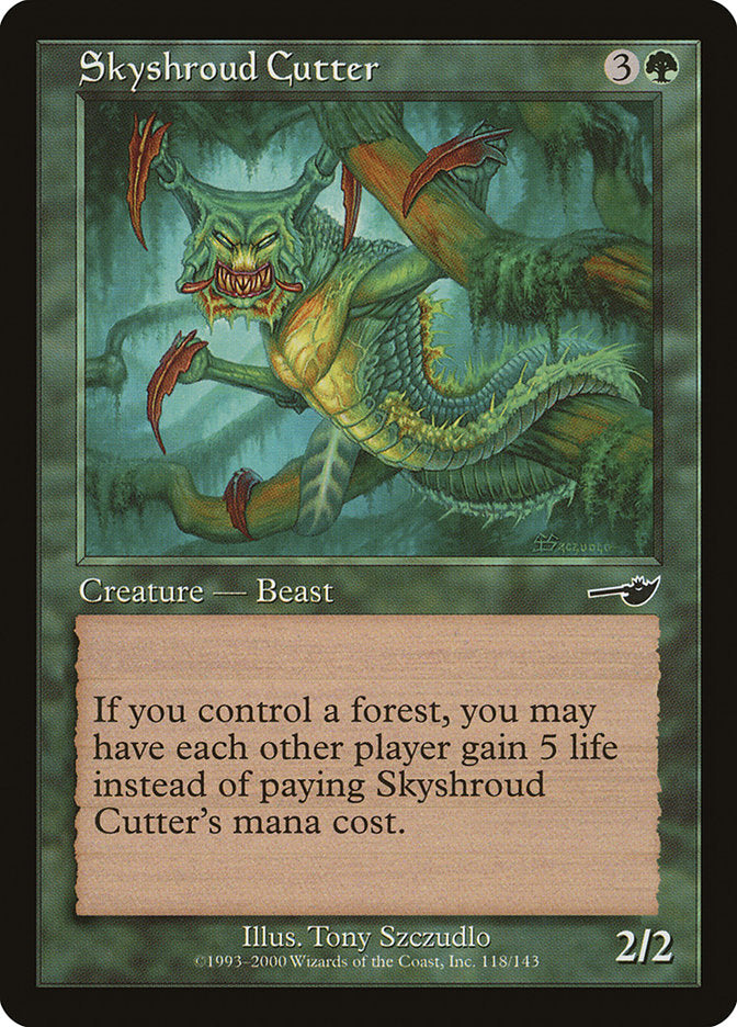 Skyshroud Cutter [Nemesis] Foil