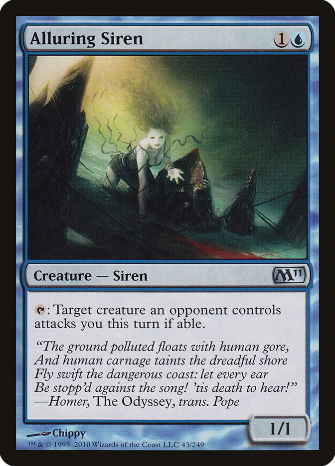 Alluring Siren [Magic 2011] Foil