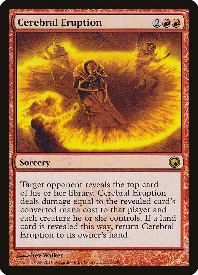 Cerebral Eruption [Scars of Mirrodin] Foil