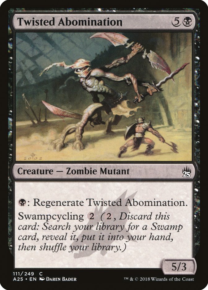 Twisted Abomination [Masters 25] Foil
