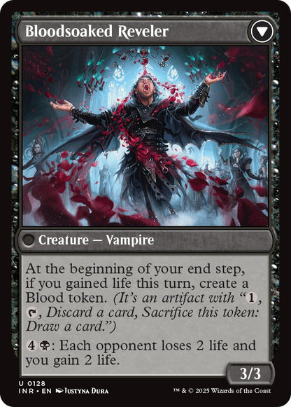 Restless Bloodseeker // Bloodsoaked Reveler [Innistrad Remastered] Foil