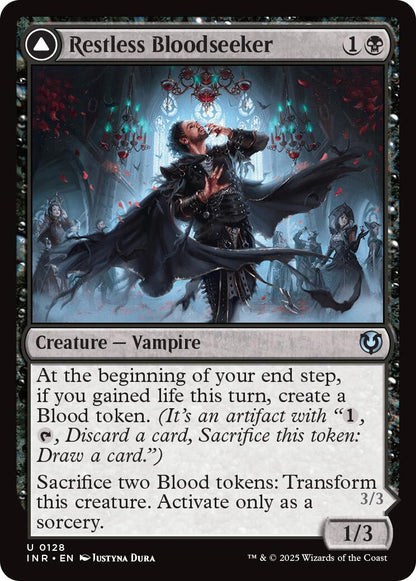 Restless Bloodseeker // Bloodsoaked Reveler [Innistrad Remastered] Foil