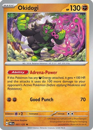 Okidogi (057/131) [Scarlet & Violet: Prismatic Evolutions] Reverse Holofoil