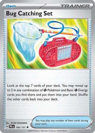 Bug Catching Set (102/131) [Scarlet & Violet: Prismatic Evolutions] Reverse Holofoil