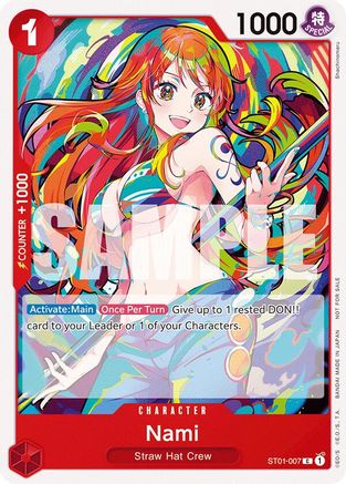 Nami (2025 New Year Event) (ST01-007) - [One Piece Promotion Cards]