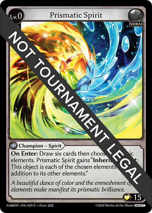 Prismatic Spirit (029) [Mortal Ambition Draft Pack]