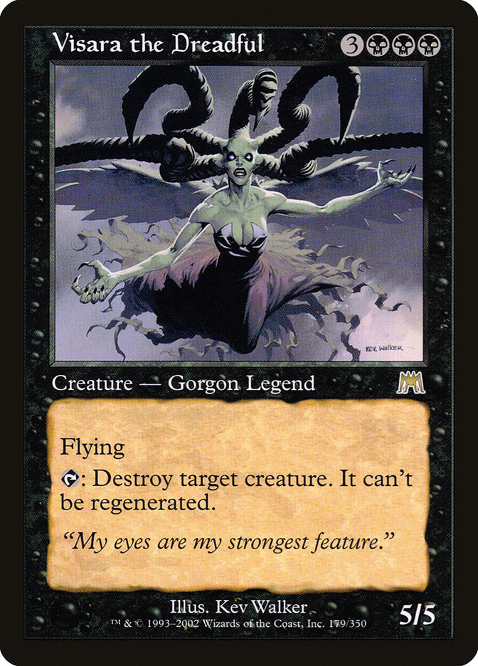 Visara the Dreadful [Onslaught] Foil
