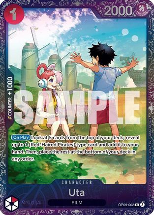 Uta (Treasure Cup 2025) (OP09-002) - [One Piece Promotion Cards] Foil