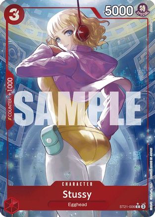 Stussy (Parallel) (ST21-006) - [Starter Deck EX: Gear 5] Foil