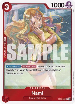 Nami (ST21-009) - [Starter Deck EX: Gear 5]