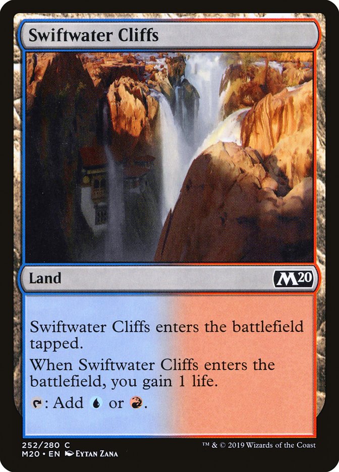 Swiftwater Cliffs [Core Set 2020] Foil