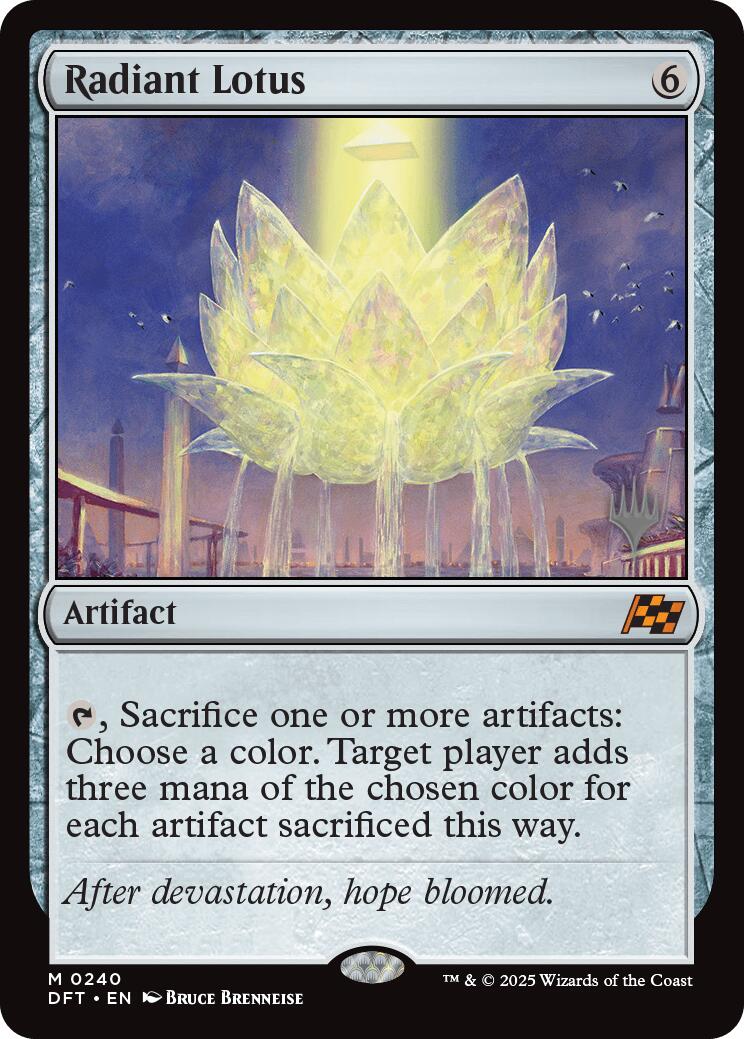 Radiant Lotus (Promo Pack) [Aetherdrift Promos] Foil