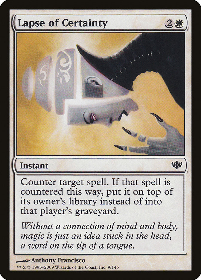 Lapse of Certainty [Conflux] Foil
