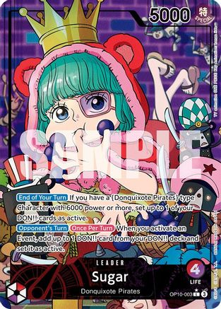 Sugar (003) (Parallel) (OP10-003) - [Royal Blood] Foil