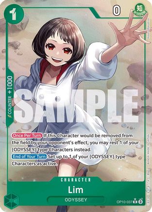 Lim (Parallel) (OP10-037) - [Royal Blood] Foil