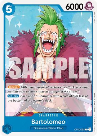 Bartolomeo (OP10-052) - [Royal Blood]