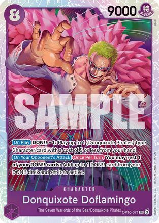 Donquixote Doflamingo (OP10-071) - [Royal Blood] Foil