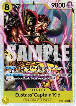 Eustass"Captain"Kid (112) (OP10-112) - [Royal Blood] Foil