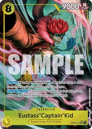 Eustass"Captain"Kid (112) (Parallel) (OP10-112) - [Royal Blood] Foil