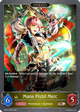 Mana Pistol Merc (Evolved)
