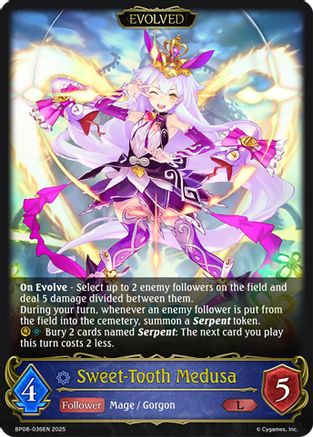 Sweet-Tooth Medusa (Evolved)