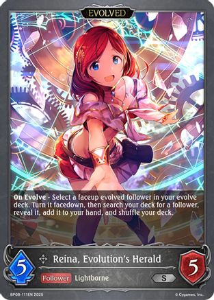 Reina, Evolution's Herald (Evolved)