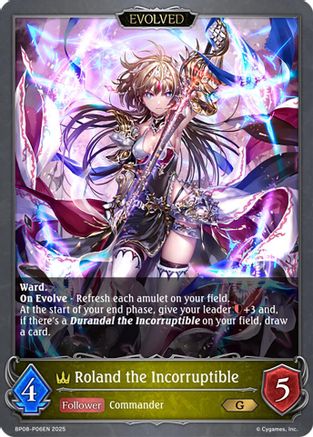 Roland the Incorruptible (Evolved) - P06EN (Foil)